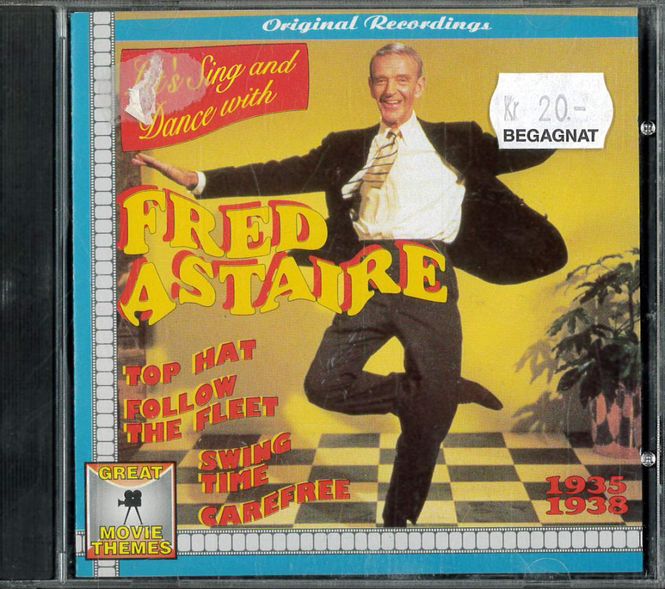 Huvudbild Fred Astraire 1935-1938 (CD) beg