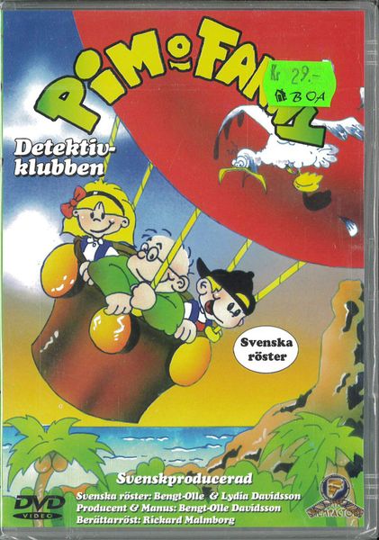 Pim & Fanny - Detektivklubben (dvd)