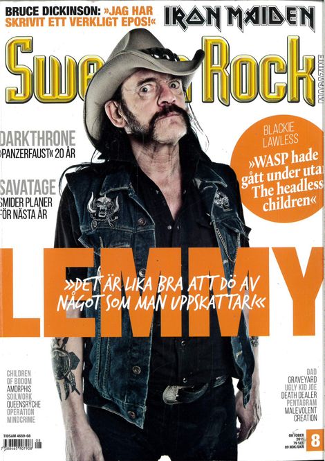 Huvudbild Sweden Rock Magazine 2015: #8