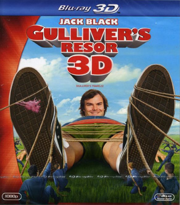 Huvudbild Gulliver's Resor 3D (Real 3D + Blu-ray) beg