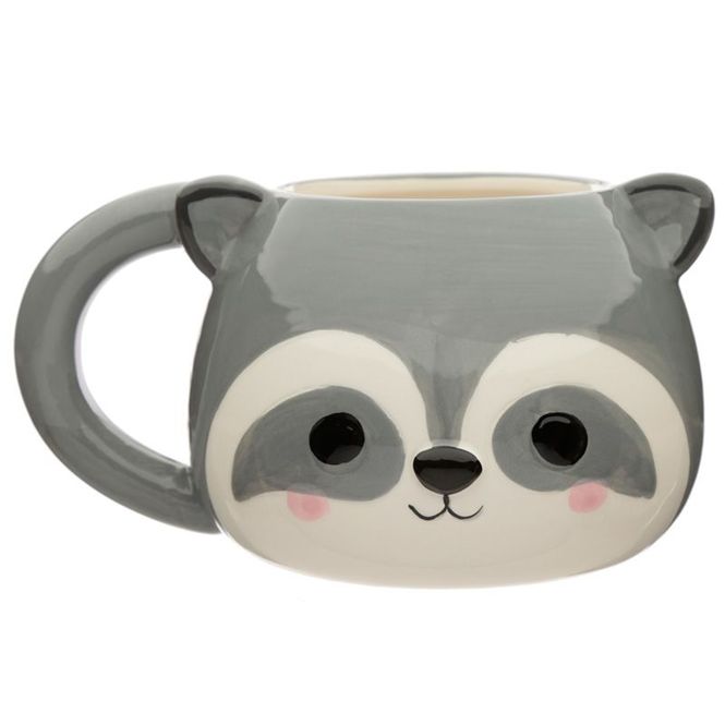 Huvudbild Raccoon Head 3D mugg